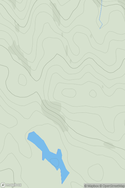 Thumbnail image for Sidhean Mor [Scourie to Lairg] [NC159296] showing contour plot for surrounding peak